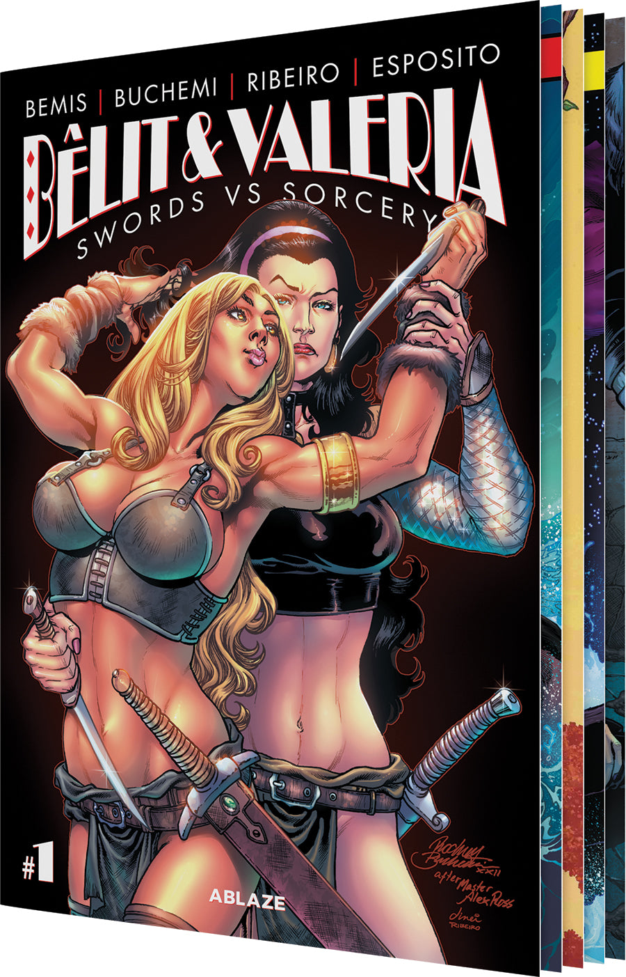BELIT & VALERIA HOMAGE VARIANT COVER PACK