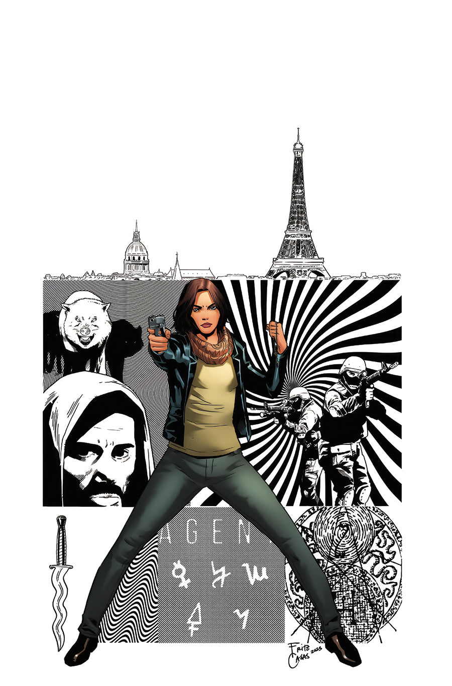 THE AGENT #1 COVER I