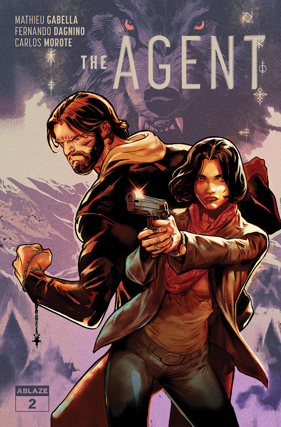 THE AGENT #3 COVER A – Ablaze