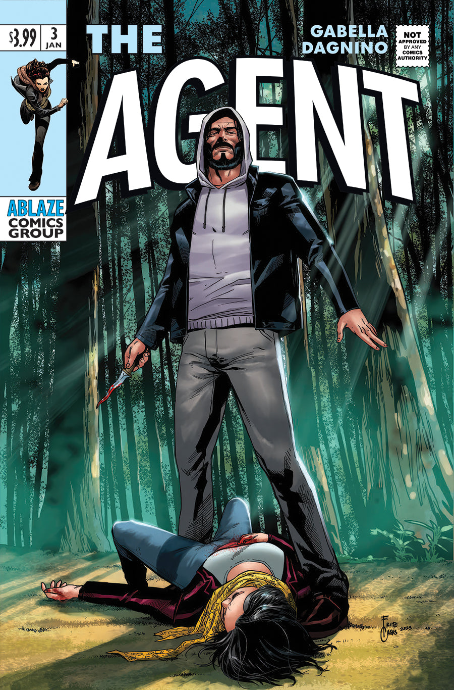 THE AGENT #3 COVER C