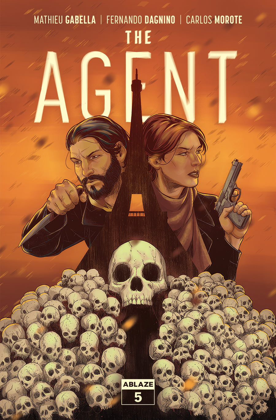 THE AGENT #5 COVER B