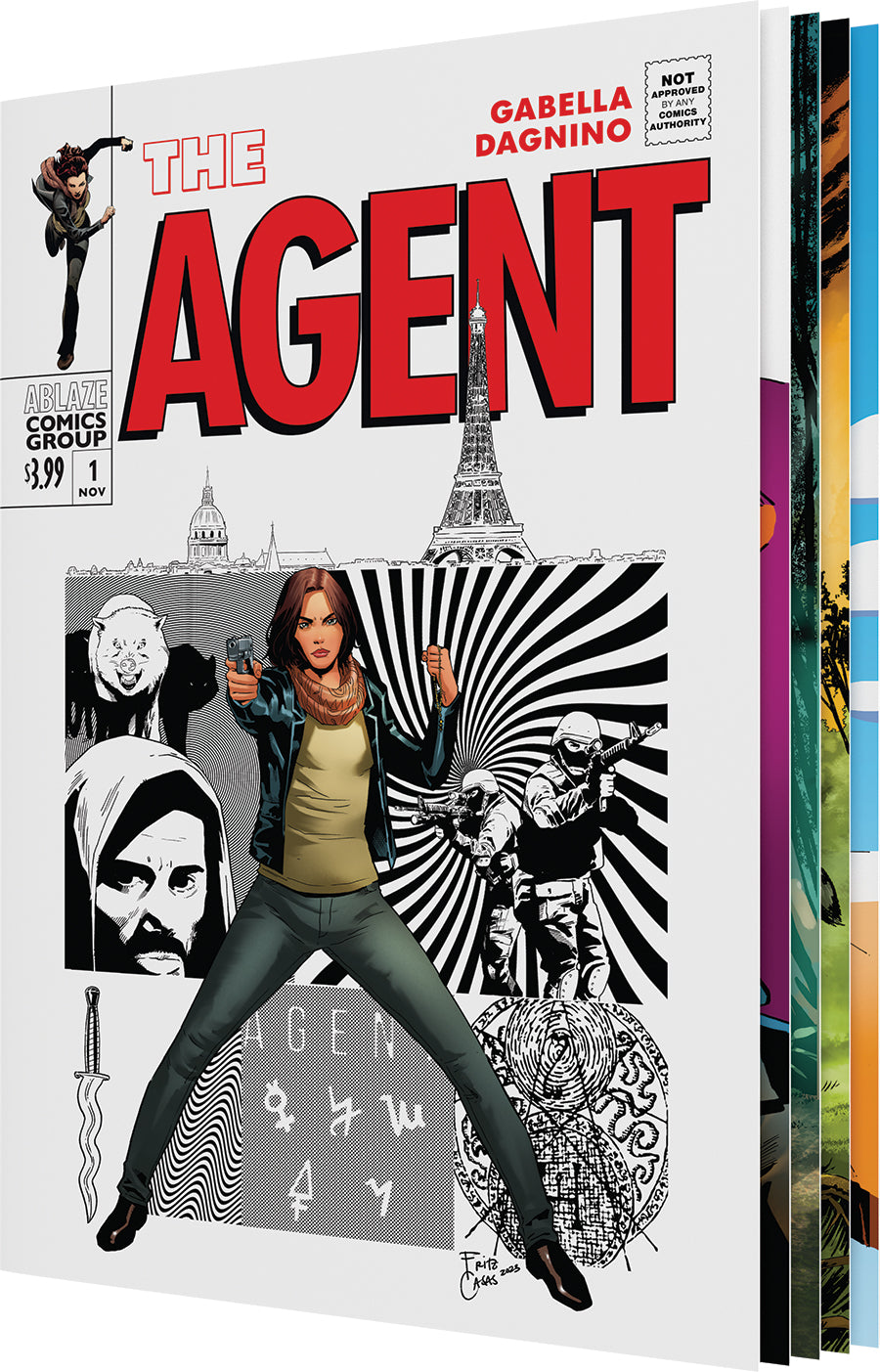 THE AGENT - HOMAGE VARIANT COVER PACK