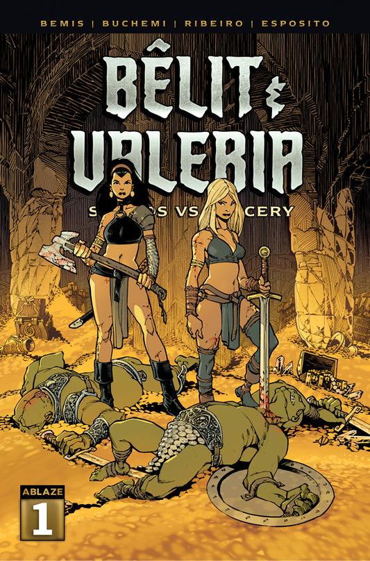 BELIT & VALERIA - SWORDS VS SORCERY #1 COVER B