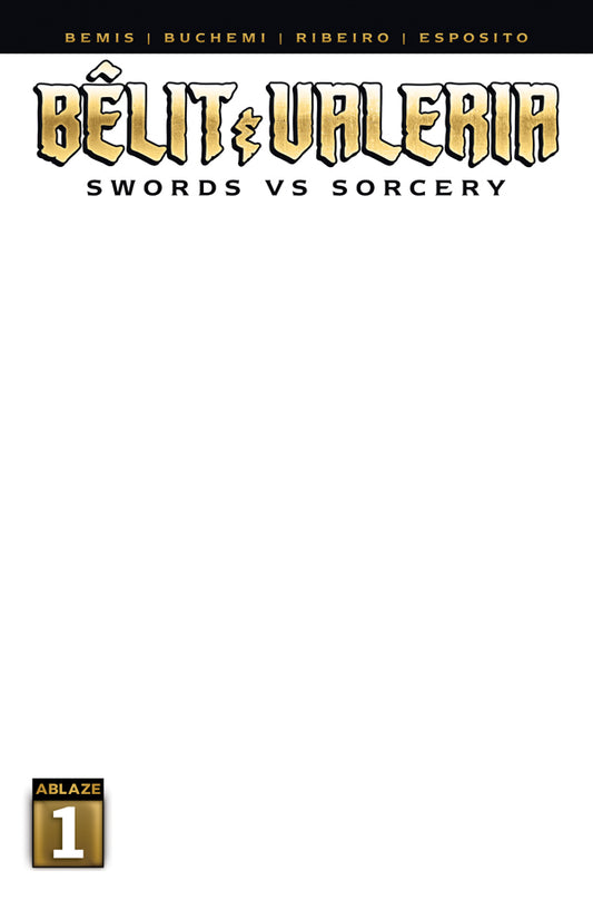 BELIT & VALERIA - SWORDS VS SORCERY #1 COVER E