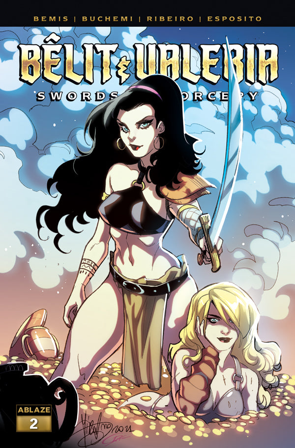 BELIT & VALERIA - SWORDS VS SORCERY #2 COVER A