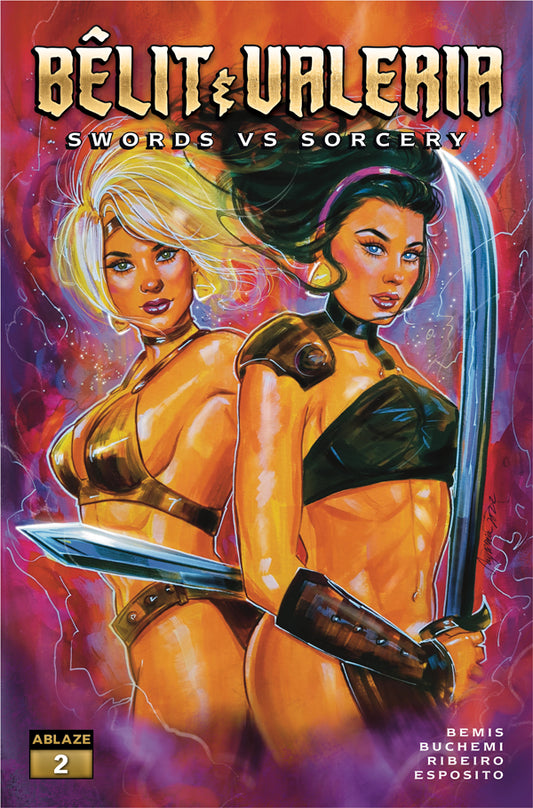 BELIT & VALERIA - SWORDS VS SORCERY #2 COVER B