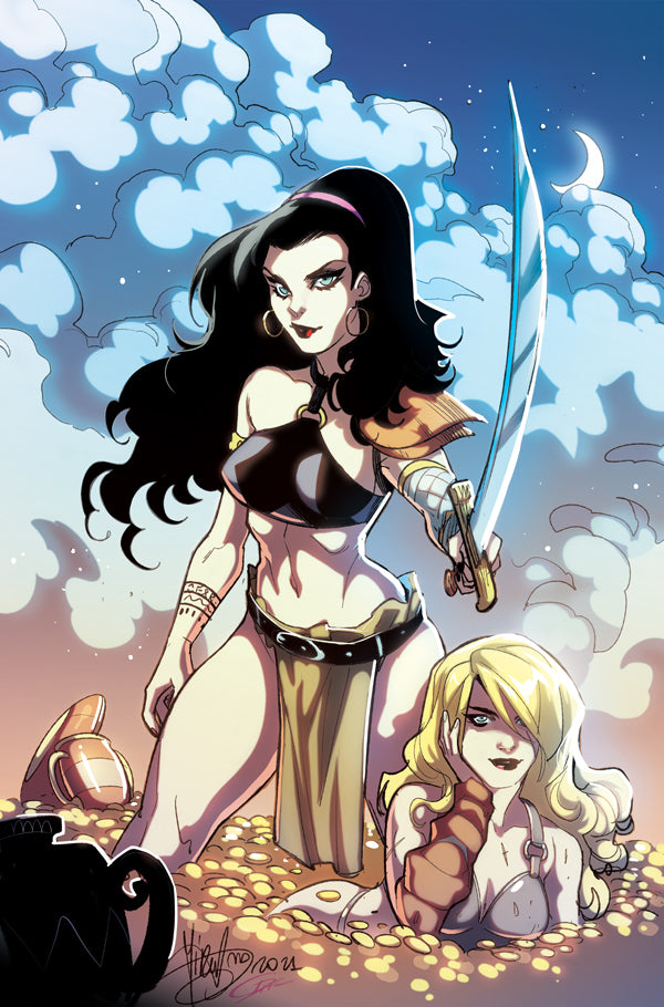 BELIT & VALERIA - SWORDS VS SORCERY #2 COVER E