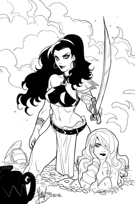 BELIT & VALERIA - SWORDS VS SORCERY #2 COVER G