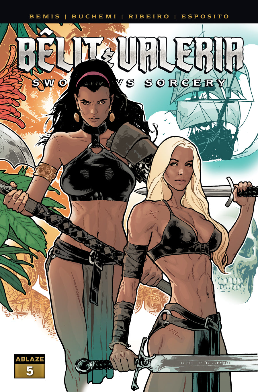 BELIT & VALERIA - SWORDS VS SORCERY #5 COVER C