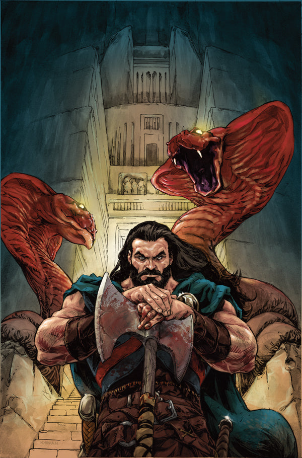 THE CIMMERIAN - HOUR OF THE DRAGON #3 COVER E