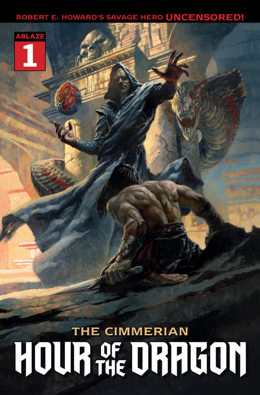 THE CIMMERIAN - HOUR OF THE DRAGON #1 COVER B