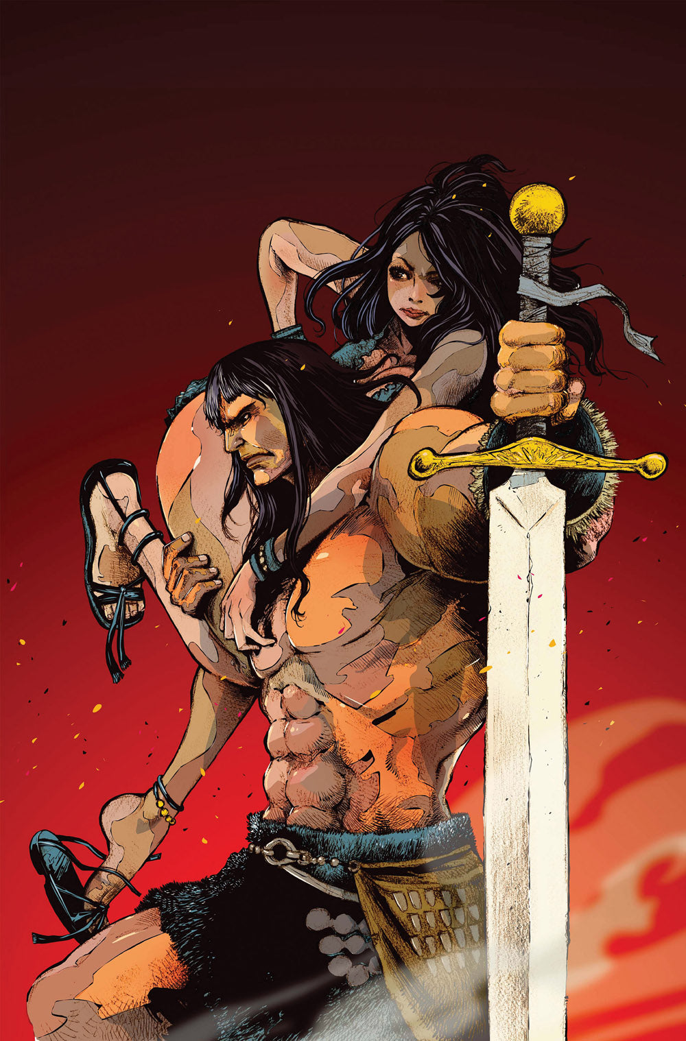 THE CIMMERIAN - IRON SHADOWS IN THE MOON #2 COVER B