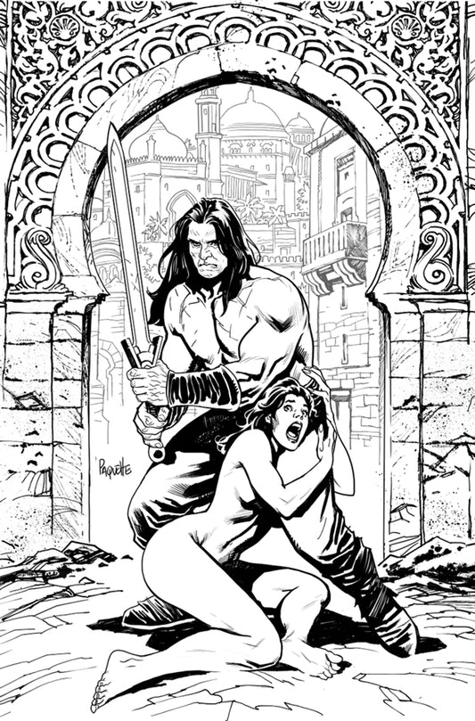 THE CIMMERIAN - THE MAN-EATERS OF ZAMBOULA #1 COVER K