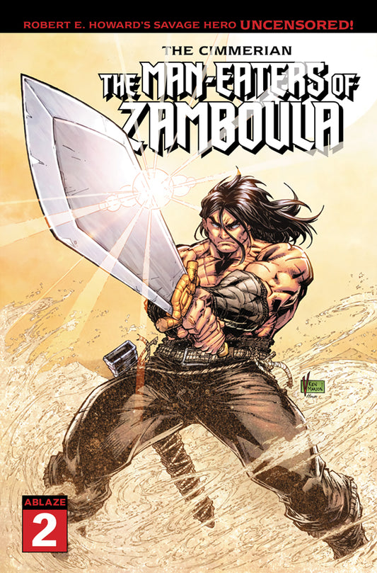 THE CIMMERIAN - THE MAN-EATERS OF ZAMBOULA #2 COVER A