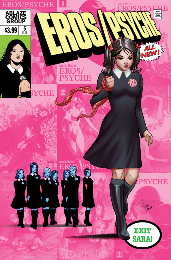 MARIA LLOVET'S EROS/PSYCHE #5 COVER D