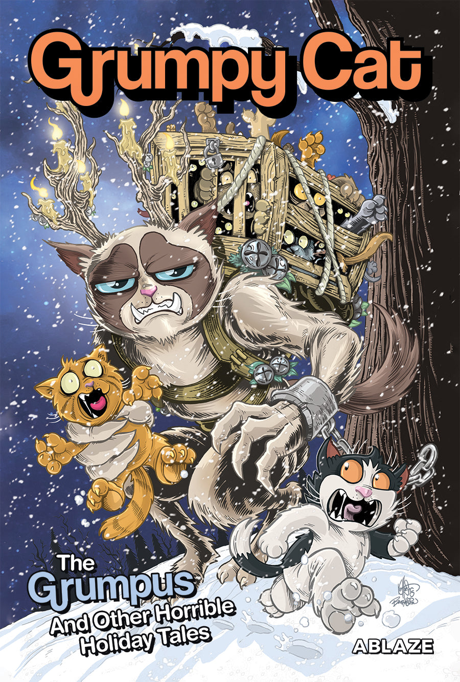 GRUMPY CAT - THE GRUMPUS AND OTHER HORRIBLE HOLIDAY TALES – Ablaze