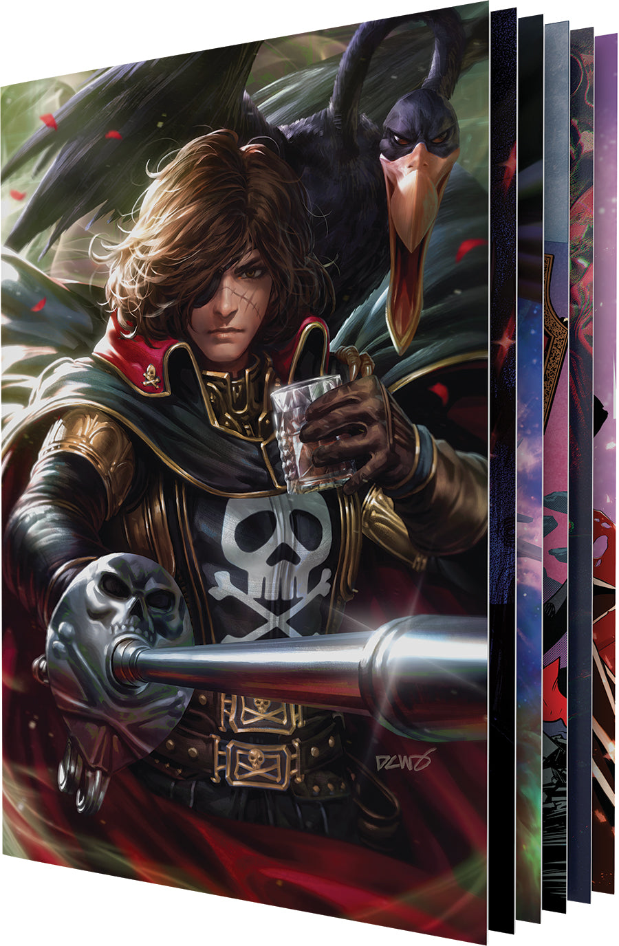 SPACE PIRATE CAPTAIN HARLOCK COLLECTIBLE VIRGIN COVER PACK