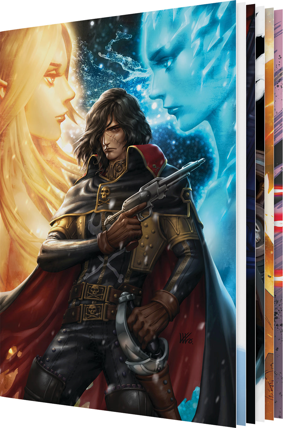 SPACE PIRATE CAPTAIN HARLOCK COLLECTIBLE VIRGIN COVER PACK #2