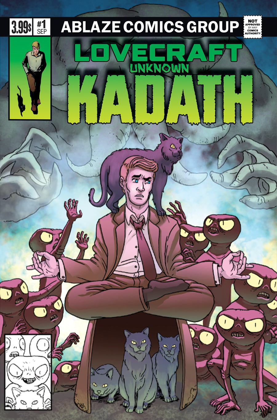 LOVECRAFT - UNKNOWN KADATH #1 COVER D