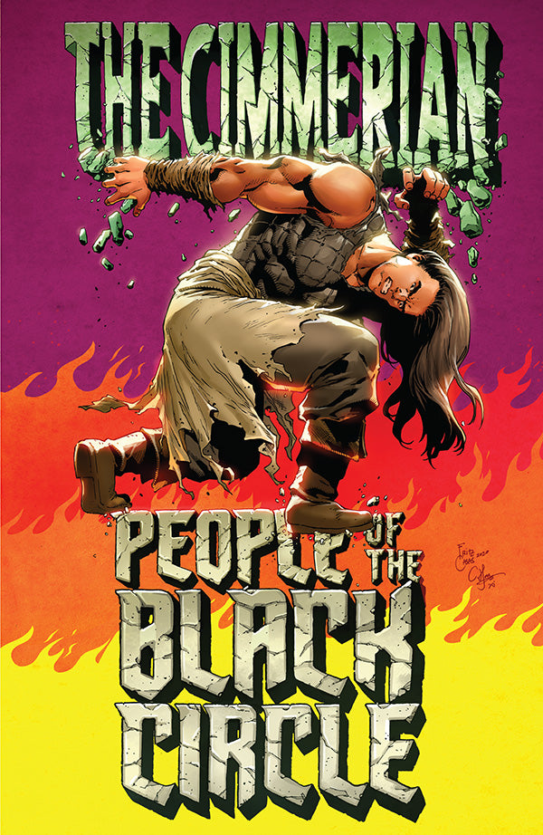 THE CIMMERIAN - PEOPLE OF THE BLACK CIRCLE #3 COVER F