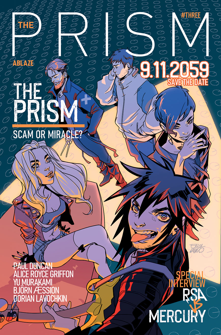 THE PRISM #3 COVER B