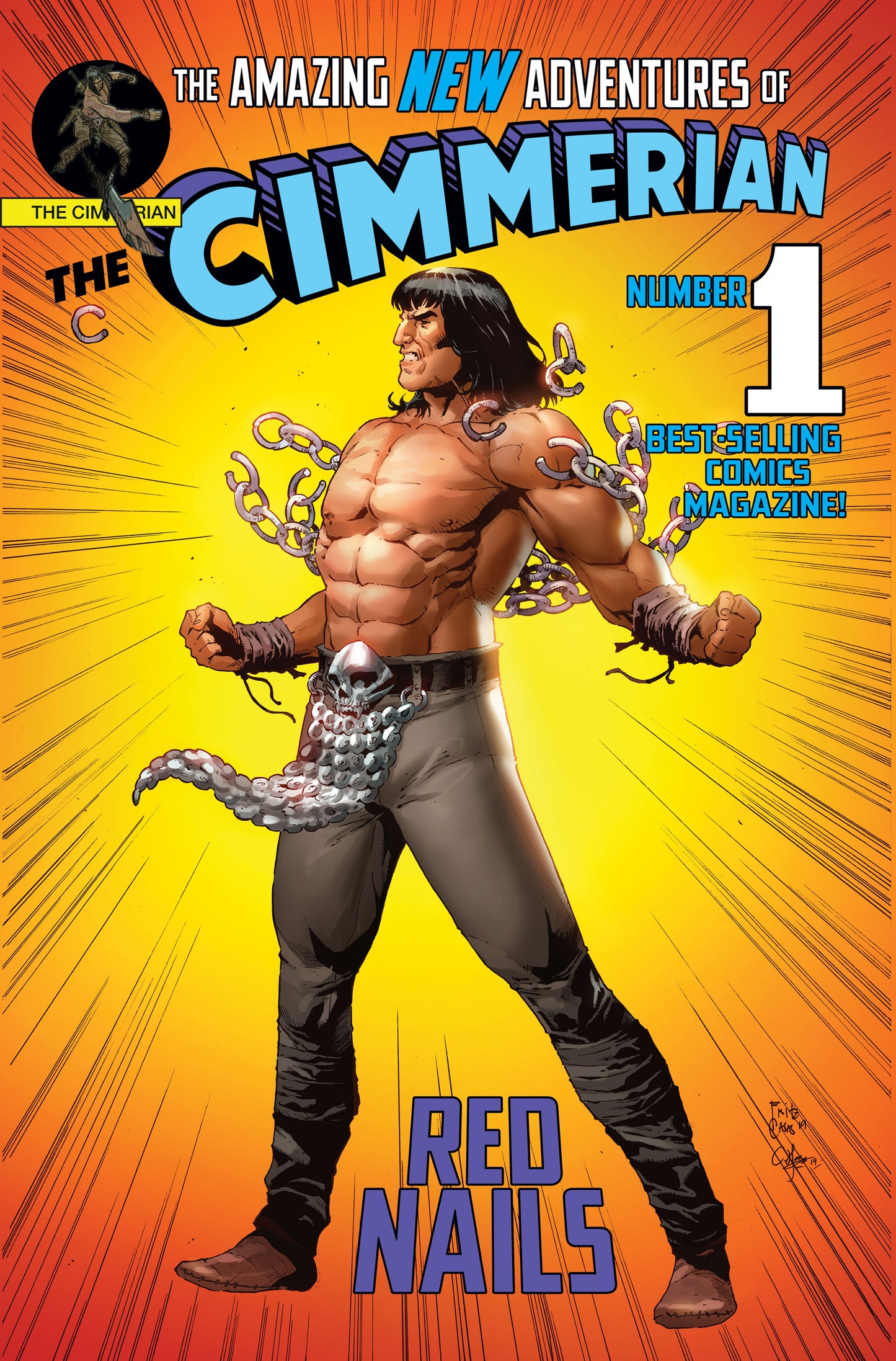 THE CIMMERIAN - RED NAILS #1 COVER E