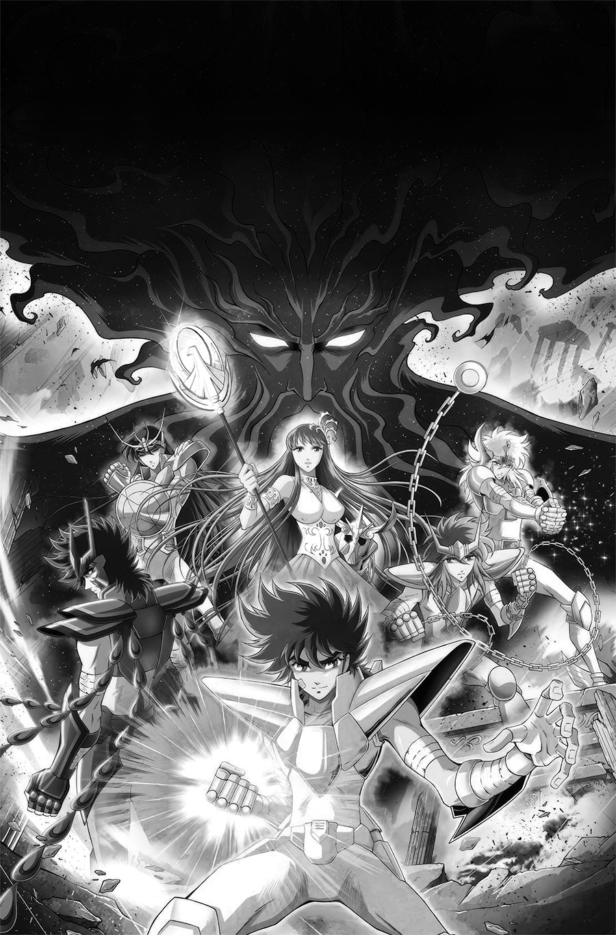 SAINT SEIYA - KNIGHTS OF THE ZODIAC - TIME ODYSSEY #1 COVER H