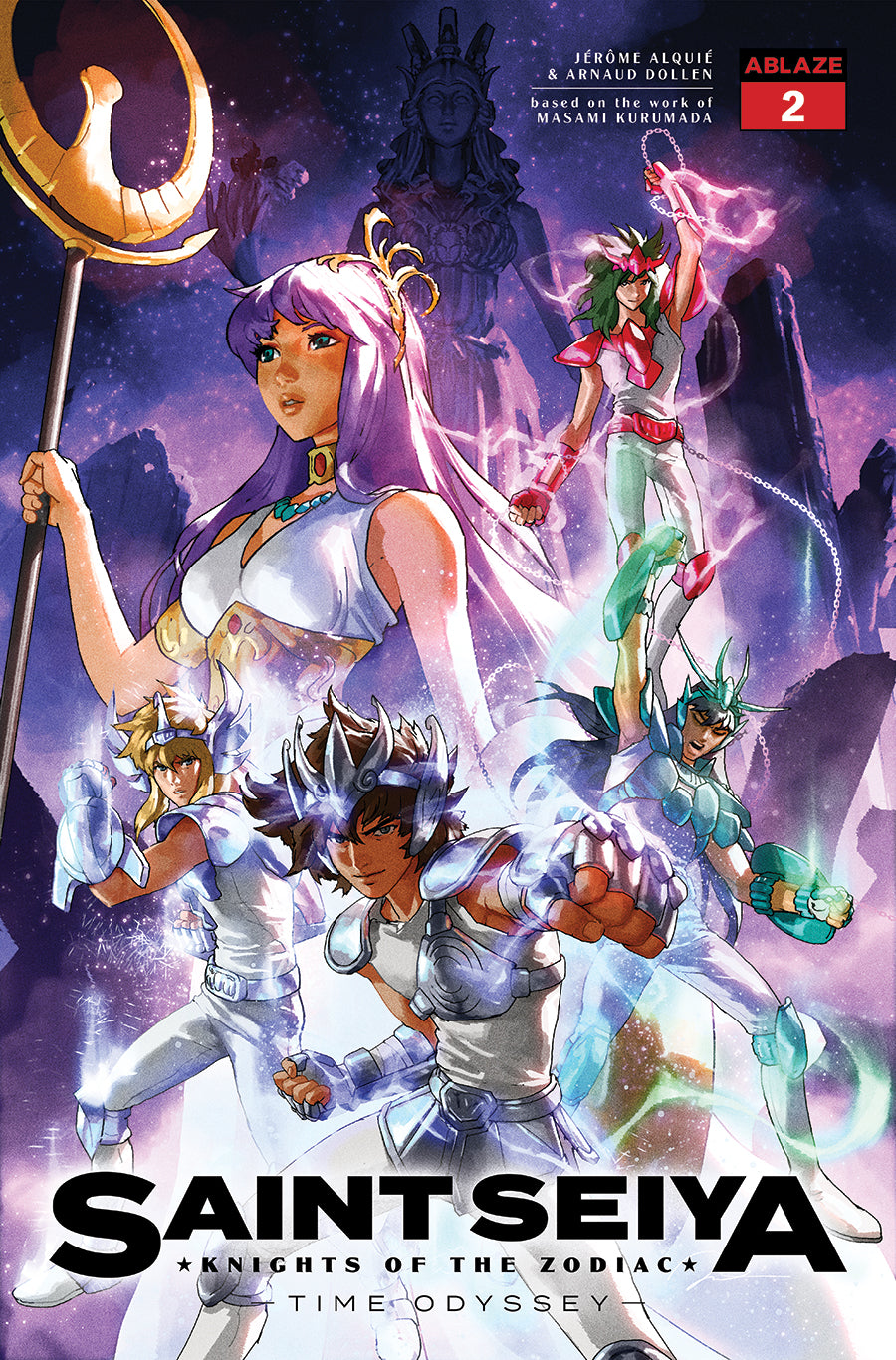 SAINT SEIYA - KNIGHTS OF THE ZODIAC - TIME ODYSSEY #2 COVER A