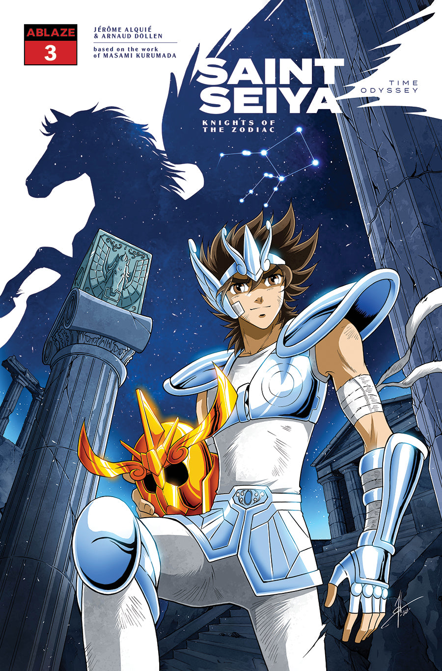 SAINT SEIYA - KNIGHTS OF THE ZODIAC - TIME ODYSSEY #3 COVER C