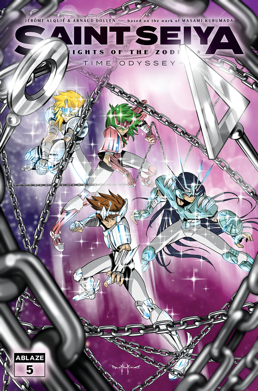 SAINT SEIYA - KNIGHTS OF THE ZODIAC - TIME ODYSSEY #5 COVER A