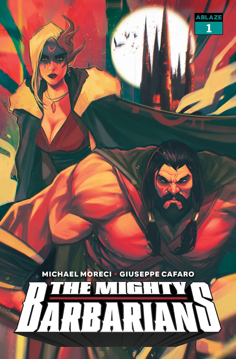 THE MIGHTY BARBARIANS #1 COVER B