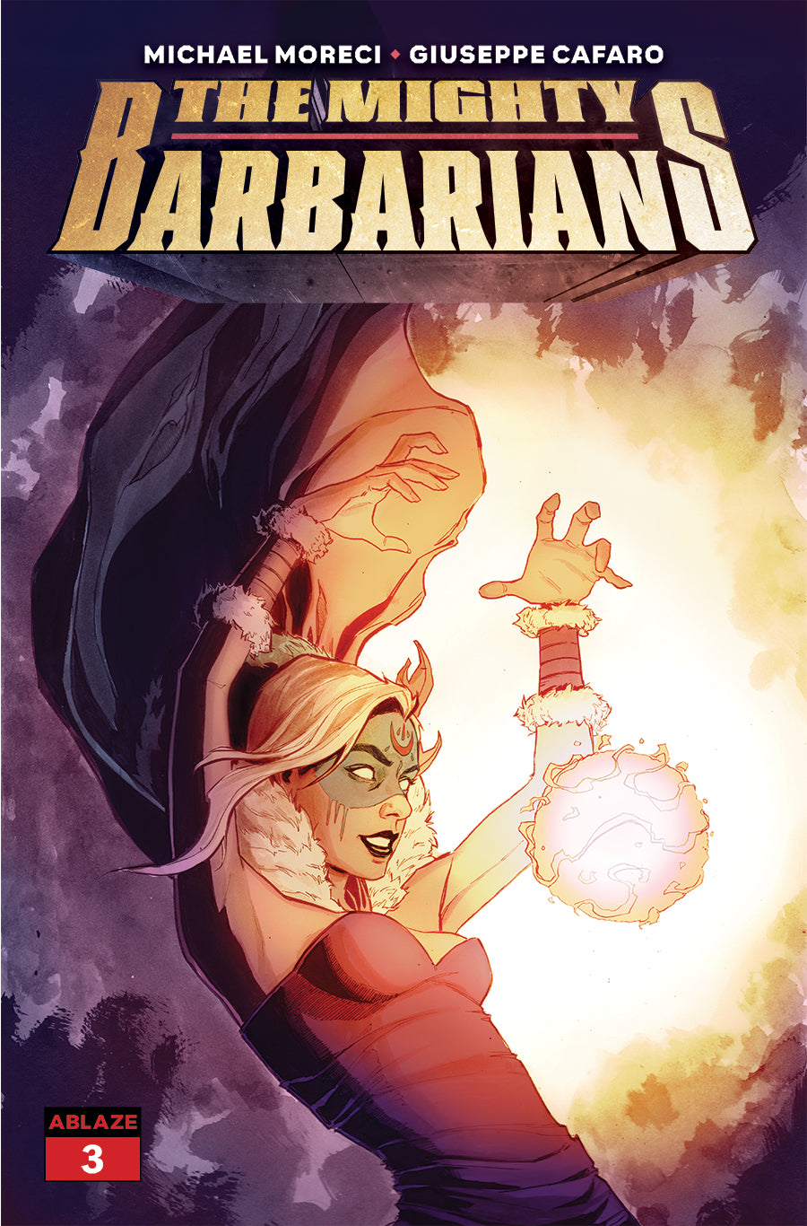 THE MIGHTY BARBARIANS #3 COVER A