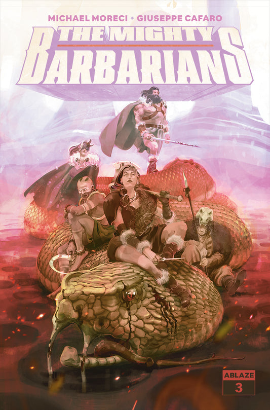 THE MIGHTY BARBARIANS #3 COVER C