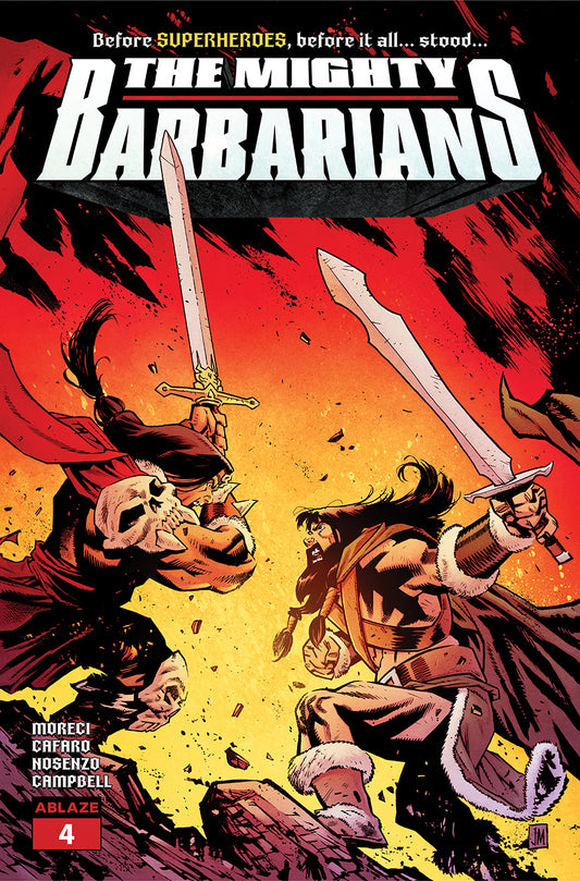 THE MIGHTY BARBARIANS #4 COVER A