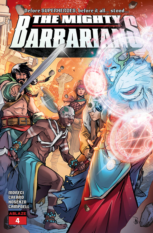 THE MIGHTY BARBARIANS #4 COVER C