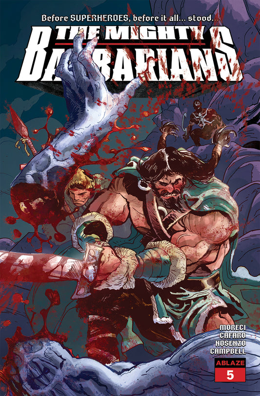 THE MIGHTY BARBARIANS #5 COVER C