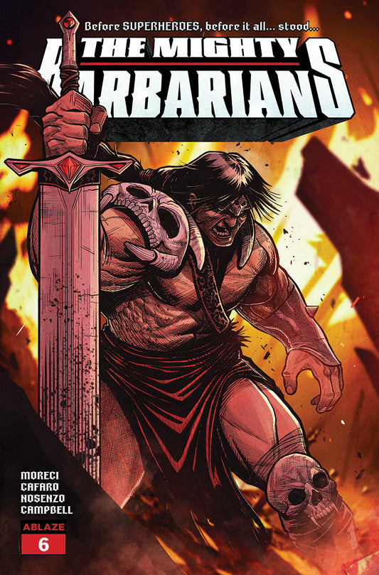 THE MIGHTY BARBARIANS #6 COVER C