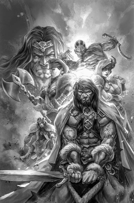 THE MIGHTY BARBARIANS #6 COVER I