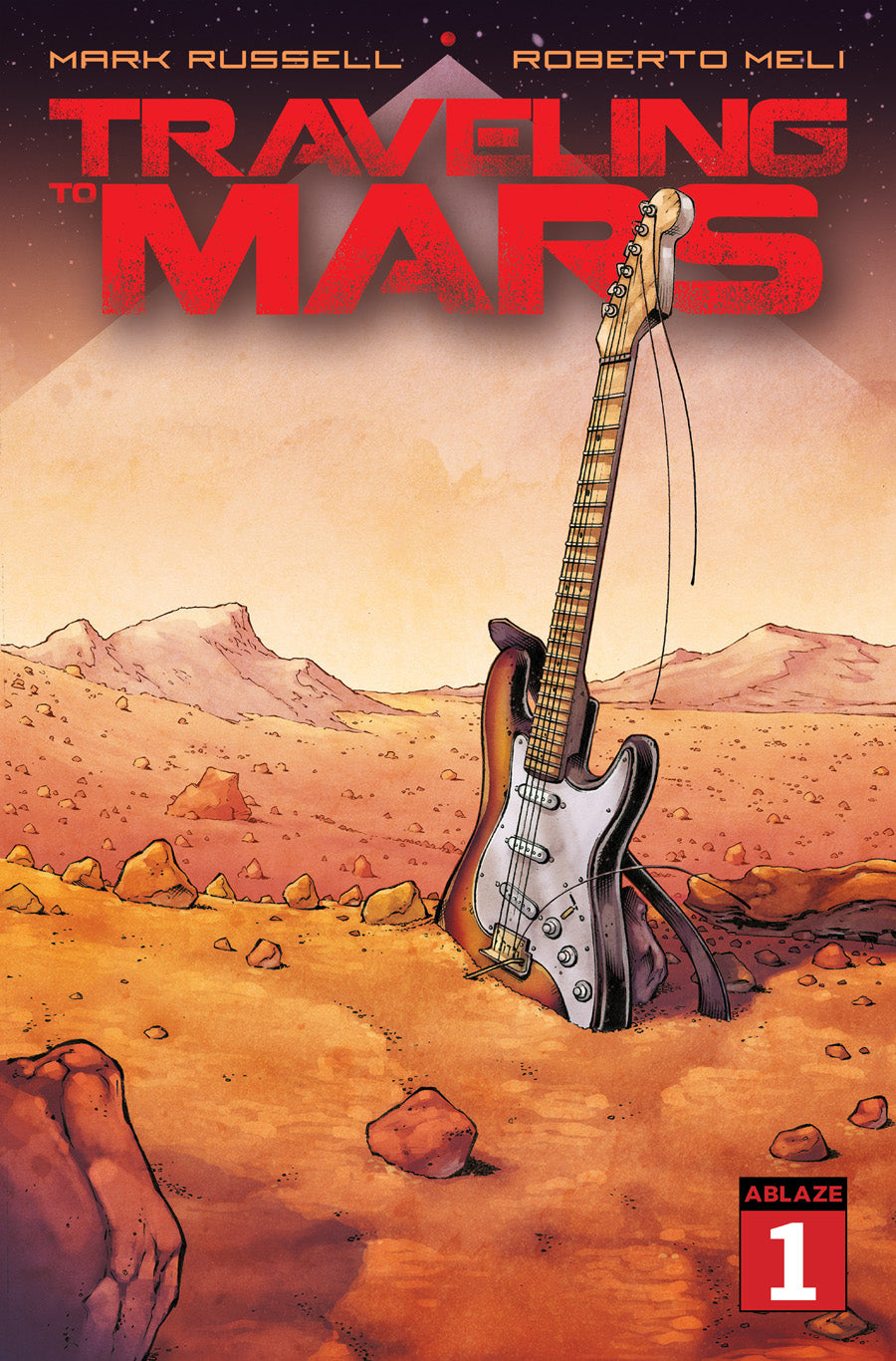 TRAVELING TO MARS #1 COVER A