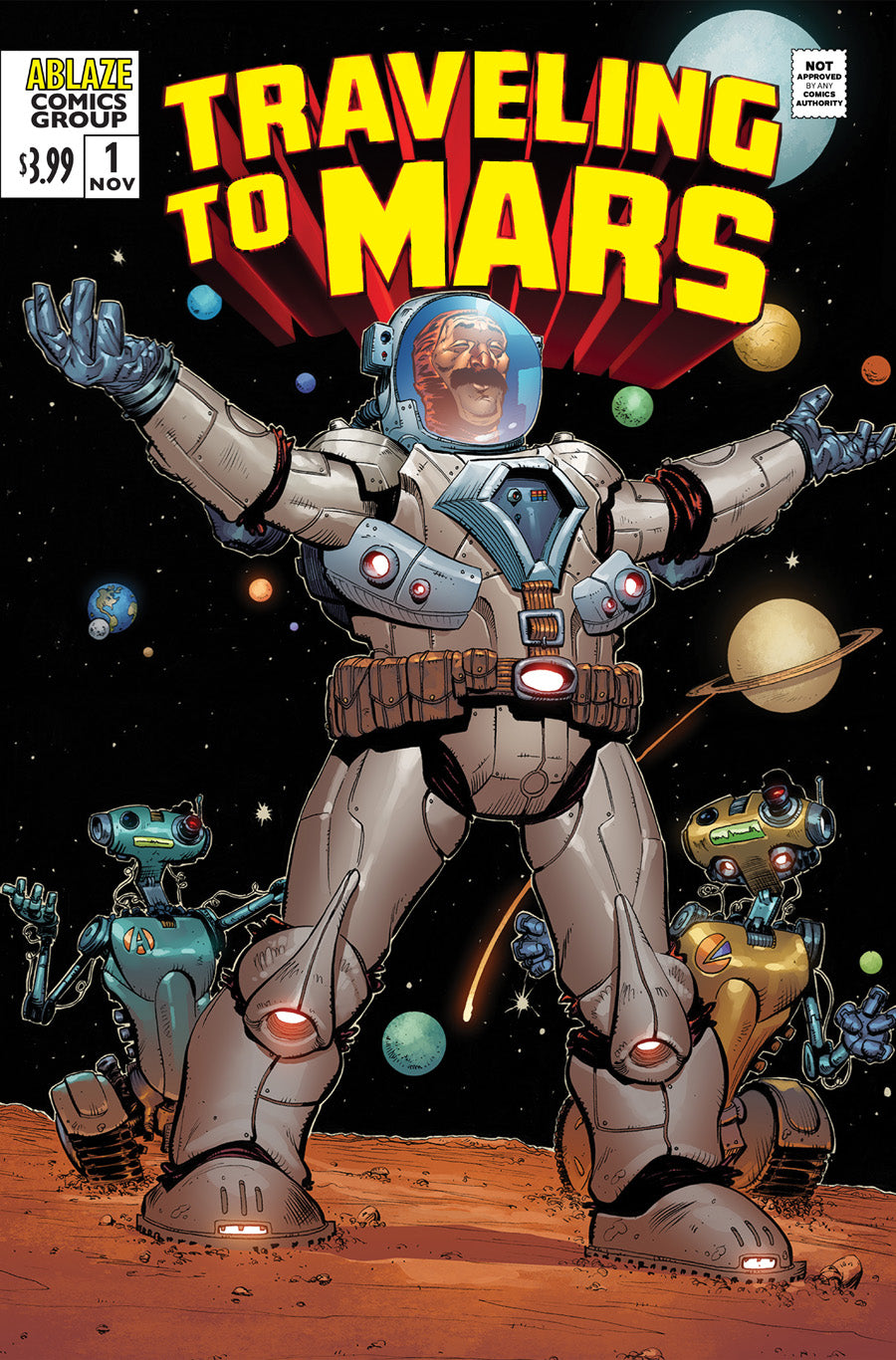 TRAVELING TO MARS #1 COVER D