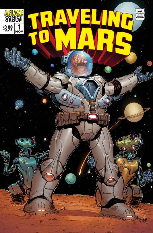 TRAVELING TO MARS #1 COVER D