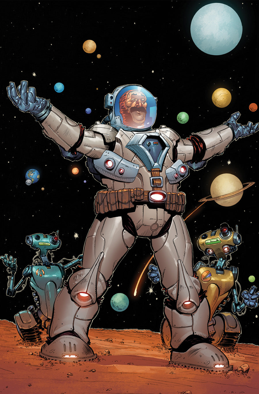 TRAVELING TO MARS #1 COVER I