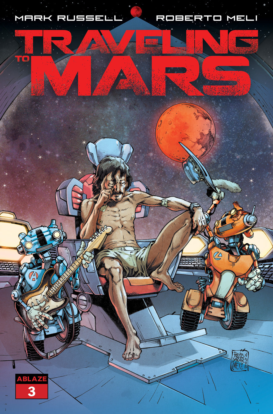 TRAVELING TO MARS #3 COVER A