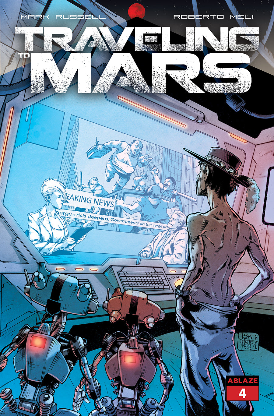 TRAVELING TO MARS #4 COVER A