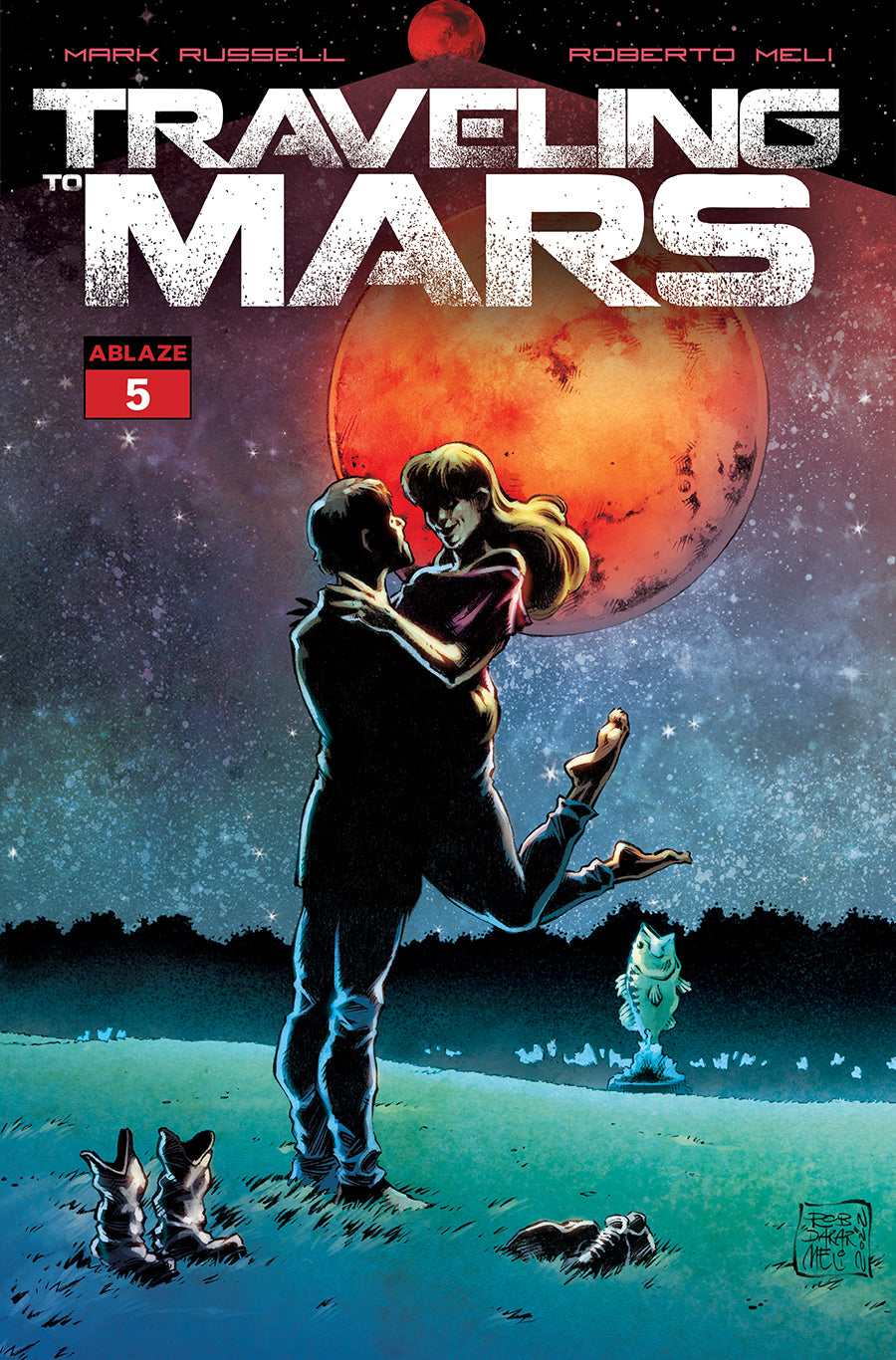 TRAVELING TO MARS #5 COVER A