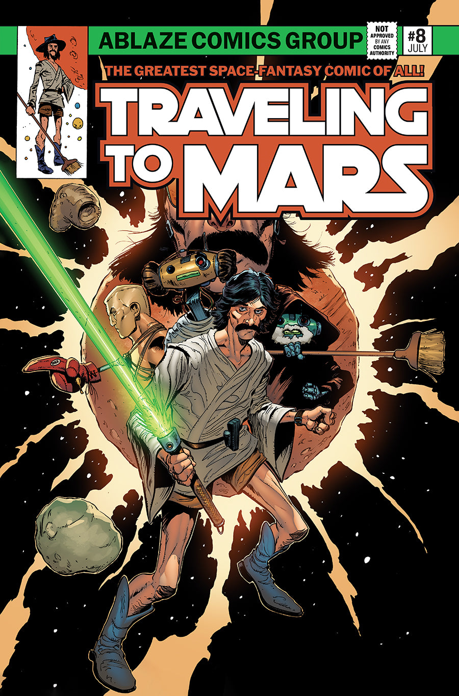 TRAVELING TO MARS #8 COVER D