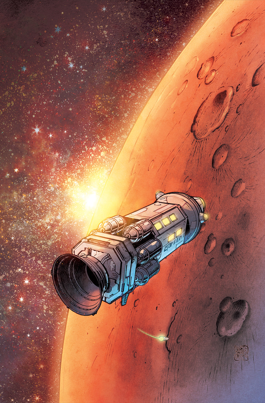 TRAVELING TO MARS #9 COVER E