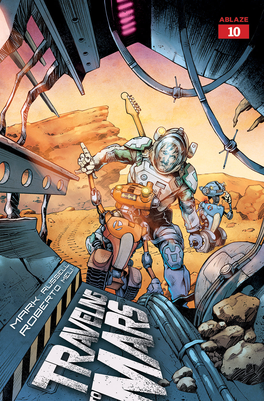 TRAVELING TO MARS #10 COVER A