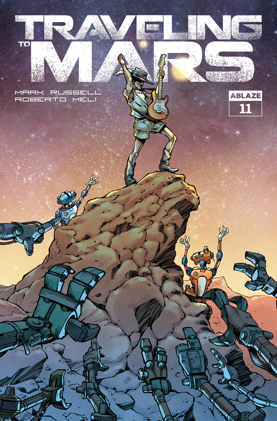 TRAVELING TO MARS #11 (OF 11) COVER A