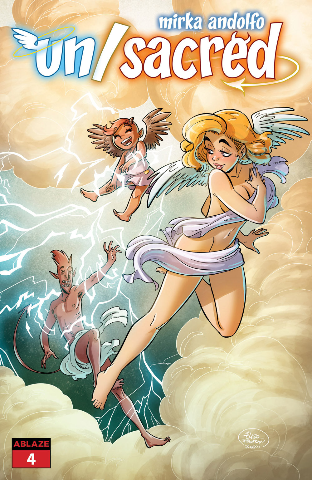 MIRKA ANDOLFO'S UN/SACRED VOL 2 #4 COVER D